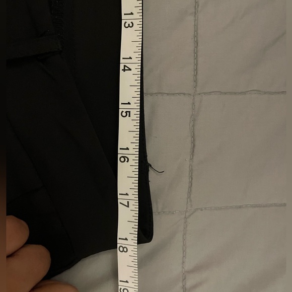 Women Black Work Trousers / Slacks - Mid Rise - Straight Fit - Picture 7 of 7